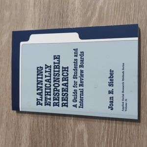 Research ethics textbook